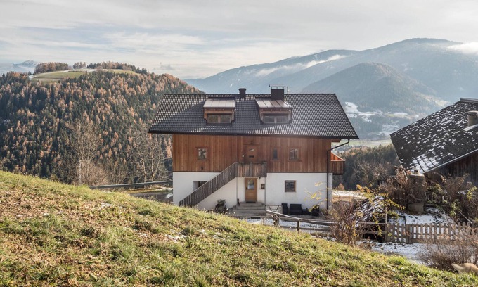 San Lorenzo di Sebato Apartment | Cozy 'Kehrerhof - Mountain' Apartment with Breathtaking Views