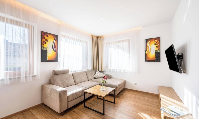 Naz Apartment | Mountain View Apartment with Pool, Wi-Fi & Garden Access