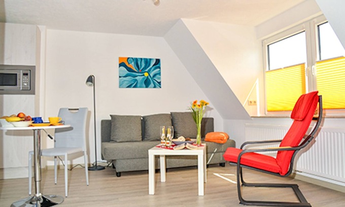 Ribnitz-Damgarten Apartment | Cozy FeWo Kranich: Family-Friendly Retreat with Kitchen
