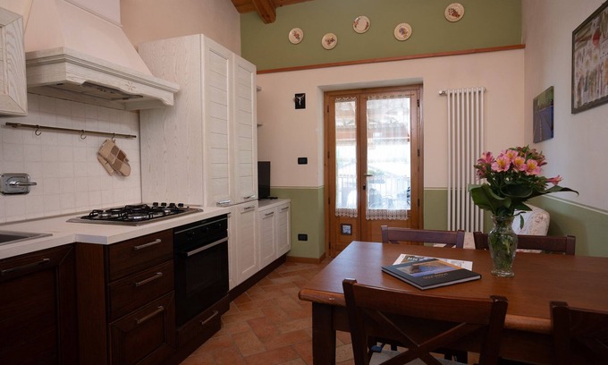 Barge Apartment | Relax at Apartment LA CORTE near Monviso with Wellness