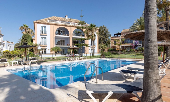 Bahia de Casares Apartment | Prime Sea View Apartment "La Perla de Marakech 4" with Pool