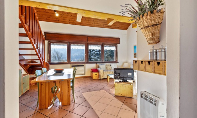 Cavalese Apartment | Mountain View Apartment 'La Rocca 48 Cavalese' with Garden