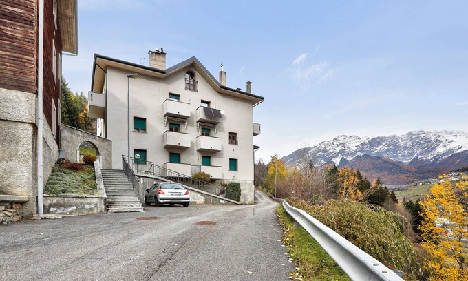 Valdisotto Apartment | Mountain View Apartment 'Le Sorgenti' with Shared Garden