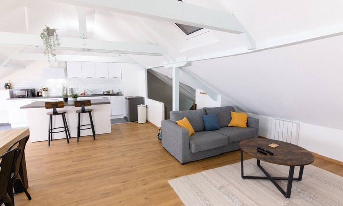 Mulhouse Apartment | Central City Apartment with Breakfast & Perfect 10 Rating
