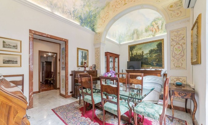 Esquilino Apartment | Piazza Vittorio Exclusive Apartment with Family-Friendly Amenities