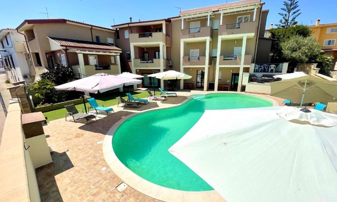 Tergu Apartment | Oceanfront Retreat: Apartment Luisa with Pool & Pet-Friendly
