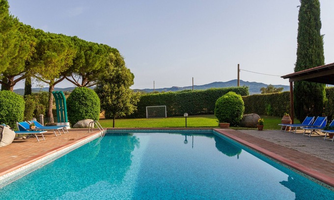 Roccastrada Other | Discover Apartment "Luna": Terraces, Pool & Wi-Fi Awaits