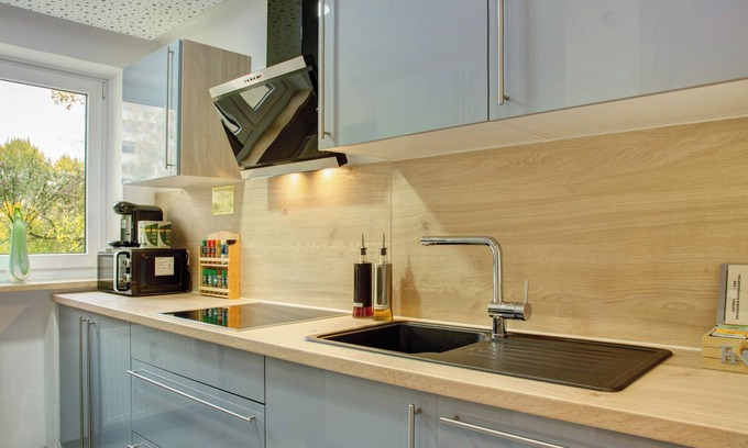 Neuburg Apartment | Apartment 'Modern Apartments Neuburg 2 - New' with Balcony and Wi-Fi