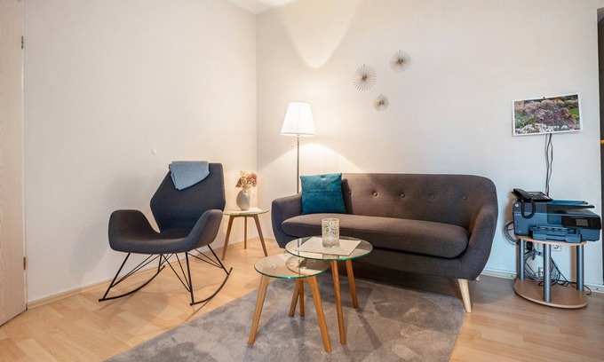 Muritz Apartment | Apartment 'Markgraf 8' with Shared Garden, Balcony and Wi-Fi