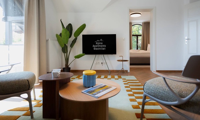Berchtesgaden Apartment | Apartment 'Max 10' with Mountain View, Balcony and Wi-Fi