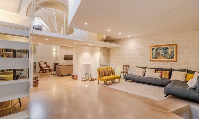 Spongano Apartment | Apartment 'Mediterranea Salento' with Private Terrace, Wi-Fi and Air Conditioning