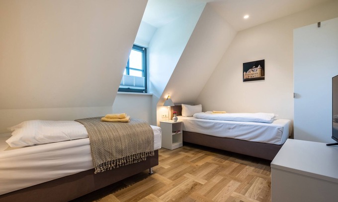 Stolpe auf Usedom Apartment | Charming Apartment with Balcony at Inseldomizil Stolpe