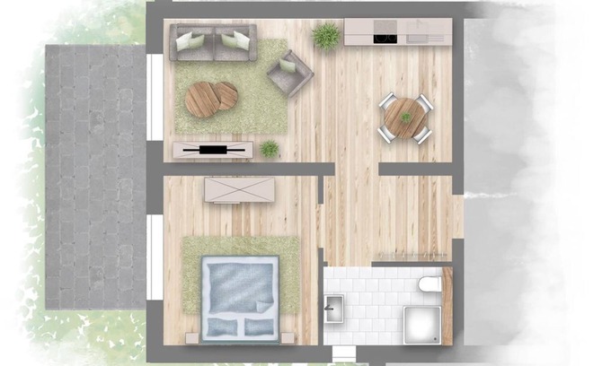 Neuwilthen Apartment | Cozy Ocean View Apartment "Mohnblume" with Breakfast Included