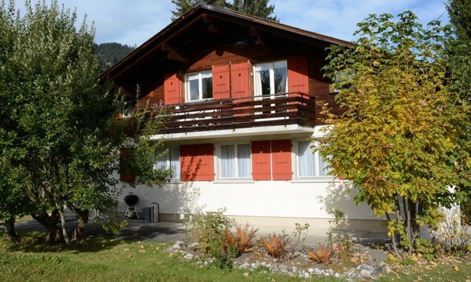Saanenmoeser Apartment | Relax at Mutzli by Interhome with Lake Views & Spa Access