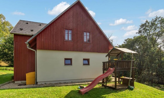 Hrensko Apartment | Modern Apartment Na mechu-2 by Interhome - Pet Friendly Stay
