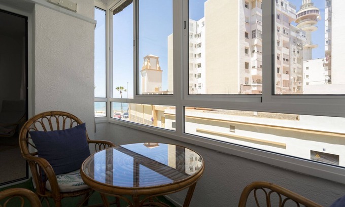 Cadiz Apartment | Sea-View Apartment with Private Parking and Top Amenities