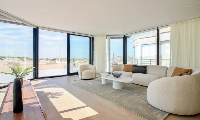 Nieuwpoort-aan-Zee Apartment | Apartment Nieuwpoort Bad with Sea View