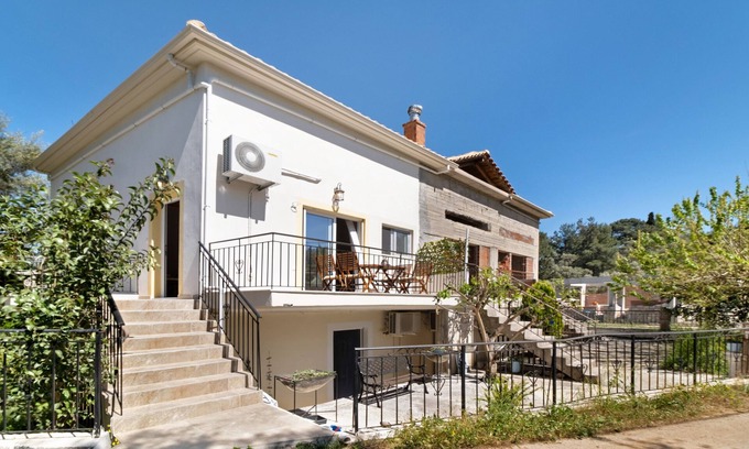 Lygia Apartment | Oceanida Aelia Room: Cozy Retreat with Oceanfront Views