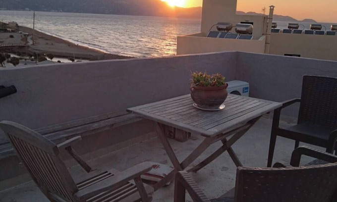 Heraklion Apartment | Beautiful Olga Studio 1 with Ocean View & Pet-Friendly Stay