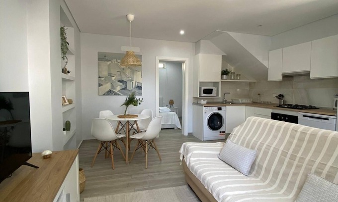 Olhao Apartment | Oceanfront Apartment "Olhão T1" with Wi-Fi & Spa Access