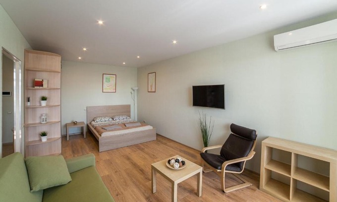 Nizhniy Novgorod City Centre Apartment | Top Rated Apartment on Belinskogo with Wheelchair Access
