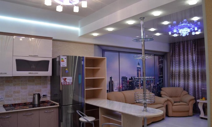 Yuzhno-Sakhalinsk Apartment | Highly Rated Apartment on Komsomolskaya with Hot Tub