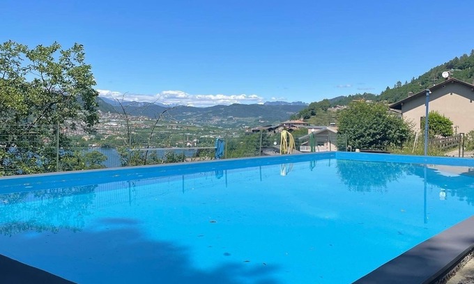 Ischia Apartment | Relax at Apartment on Lake Caldonazzo with Pool & Pets