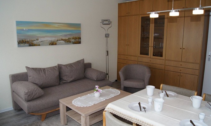 Fehmarn Apartment | Oceanfront Apartment on South Beach with Pool Access