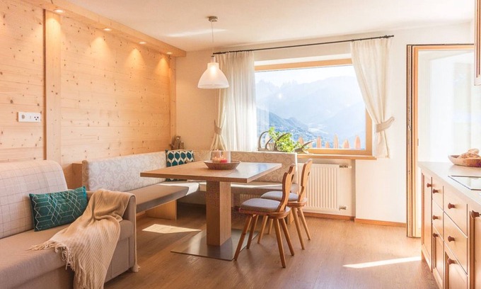 Feldthurns Apartment | Mountain Retreat with Sauna and Scenic Views for Families