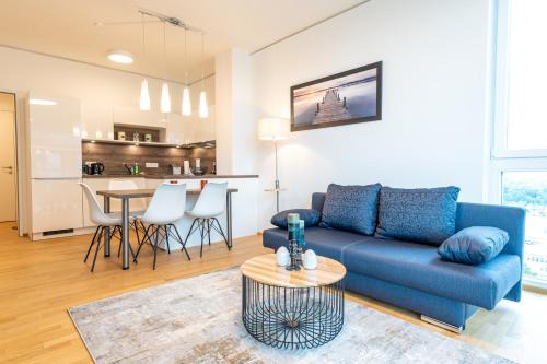 Erdberg Apartment | Elegant Apartment with Rooftop Views in Vienna