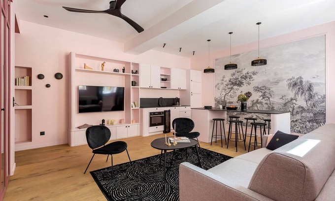 Old Lyon Apartment | Scenic Apartment with Fourvière View and Family-Friendly Amenities