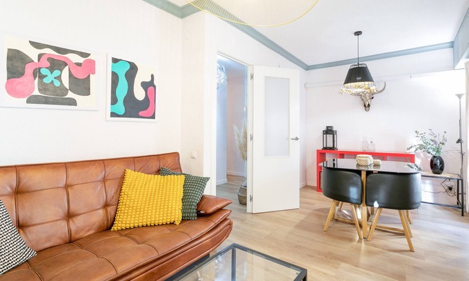 Alicante Apartment | Experience 'Plaza España': Balcony, Wi-Fi & Ocean Views