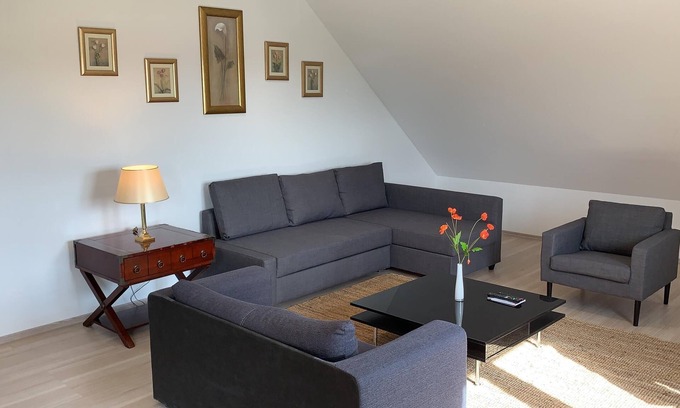Volkach Apartment | Relaxing Apartment Promedklinik 2 by the Main River