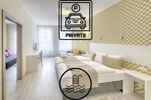 Karlovy Vary Apartment | Stylish Apartment Promenáda 35 with Pool and Hot Tub
