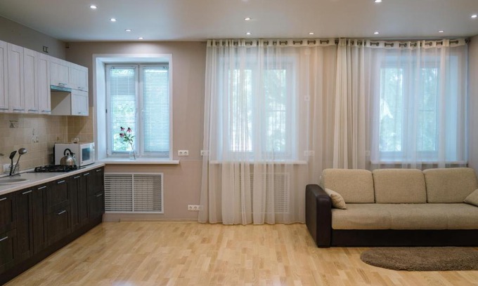 Tver Apartment | Budget-Friendly Apartment Radisheva 29 with Kitchen Access