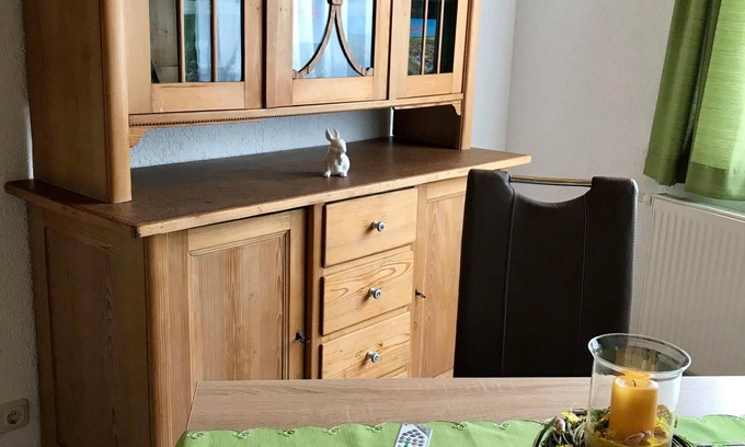 Poessneck Apartment | Child-Friendly Apartment Raffelt with Kitchen Amenities