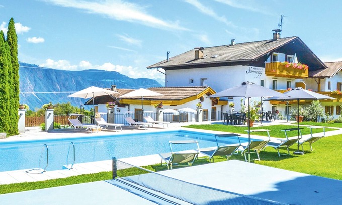Lana Apartment | Mountain View Stay at Residence Sonnegg 5 with Pool & Wi-Fi