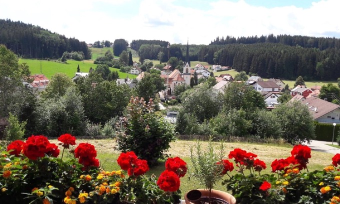 Unterallgau Apartment | Idyllic Apartment Rosi's Sonnenbichl with Scenic Views