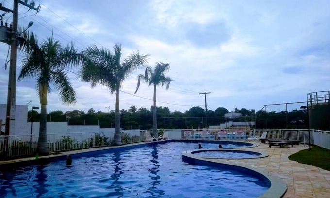 Sao Jose de Ribamar Apartment | Budget-Friendly Apartment with Pool and Sea Views