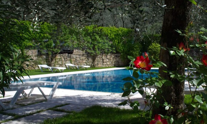 Assenza Apartment | Serene Apartment Among Olive Trees with Lake Garda Views