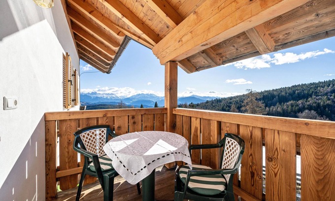 San Genesio Atesino Apartment | Scenic 'Stücklhof Wohnung Arnika' with Mountain Views & Garden