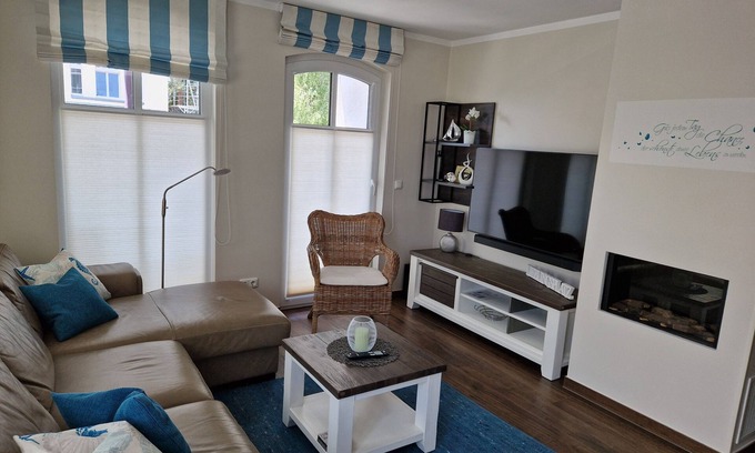 Seebad Bansin Condo | Apartment Schloonblick: Beachside Retreat with Free WiFi