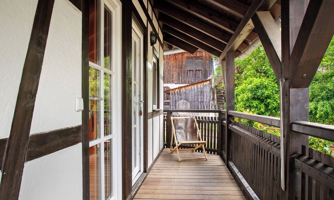 Bad Urach Apartment | Apartment 'Schlossblick' with Shared Terrace, Shared Garden and Wi-Fi