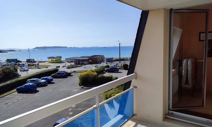 Trevou-Treguignec Apartment | Seaside Apartment with Pool, Steps from Trestel Beach