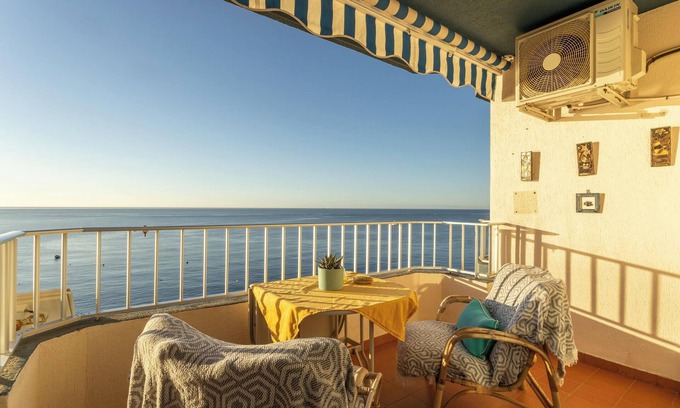 Almunecar Apartment | Oceanfront Apartment with Pool, Wi-Fi & Pet-Friendly Amenities