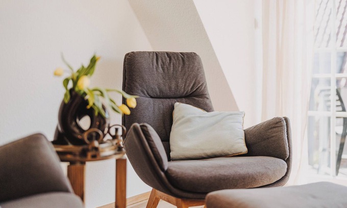 Baltrum Apartment | Apartment 'Shenandoah' with own balcony, Shared Garden and Wi-Fi