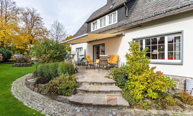 Warstein Apartment | Scenic Apartment 'Sommersonne' with Mountain View & Terrace
