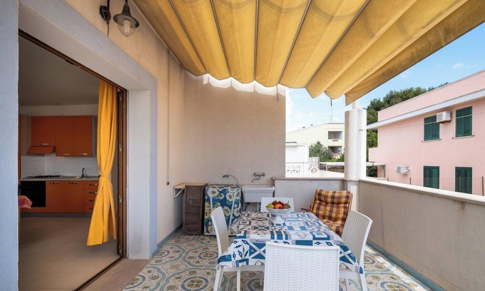 Santa Maria di Leuca Apartment | Oceanfront Apartment 'Staiulo - Primo Piano' with Balcony