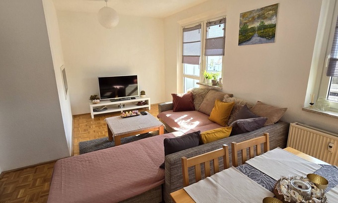 Breitungen Apartment | Apartment 'Strandapartment In Breitungen' with Mountain View, Balcony and Wi-Fi