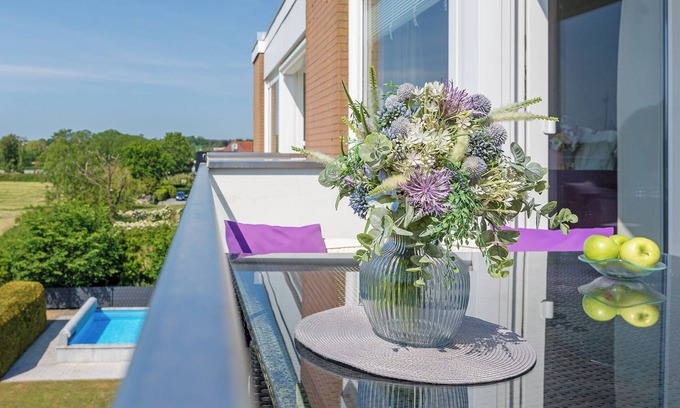 Haffkrug Apartment | Apartment Strandstern in Haus Nautica with balcony in Haffkrug